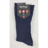 Navy blue Soft Top sock non-restrictive fit gentle grip