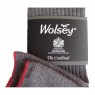 Wolsey Cardinal calf length half hose socks in mid grey