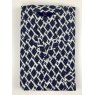 Blue patterned brushed cotton pjs for men