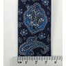 Paisley design braces width of strap